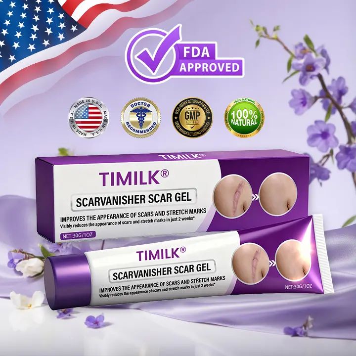 Timilk ReGenScar Cream – Advanced Scar Removal & Skin Repair Cream | Acne Marks, Stretch Marks & Spots Treatment