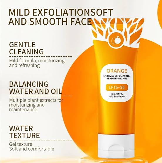 Vitamin C Orange Gel 🍊 | Instant Glow, Brightening & Hydrating Face Gel